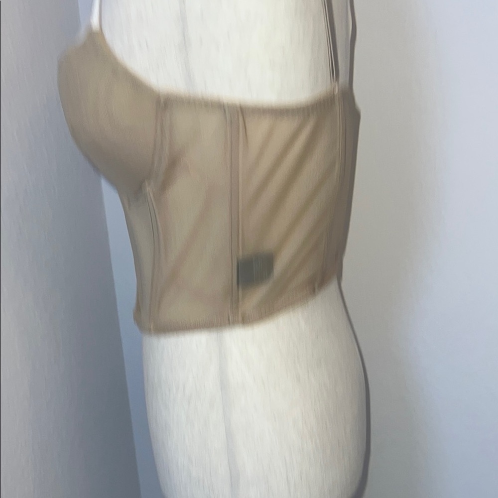 Say What? Tan Structured Bra Intimates       Size‎ Large - Picture 4 of 9